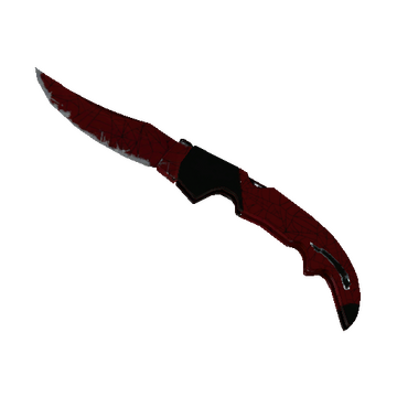 ★ Falchion Knife | Crimson Web (Field-Tested)