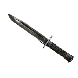 ★ StatTrak™ Bayonet | Black Laminate (Battle-Scarred)