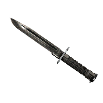 ★ StatTrak™ Bayonet | Black Laminate (Battle-Scarred)