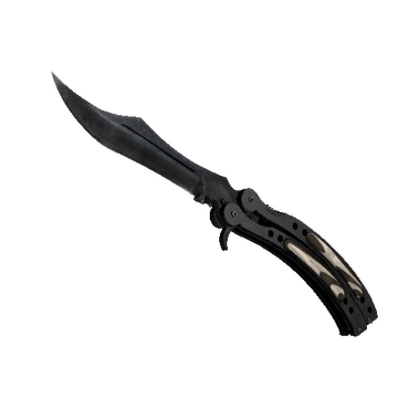 ★ StatTrak™ Butterfly Knife | Black Laminate (Field-Tested)