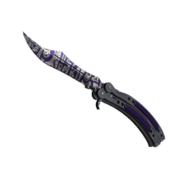 ★ StatTrak™ Butterfly Knife | Freehand (Minimal Wear)