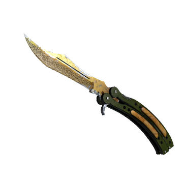 ★ StatTrak™ Butterfly Knife | Lore (Battle-Scarred)