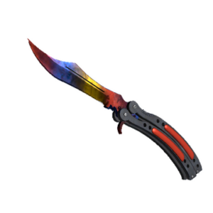 ★ StatTrak™ Butterfly Knife | Marble Fade (Minimal Wear)