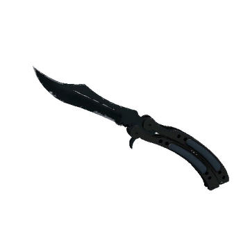 ★ StatTrak™ Butterfly Knife | Night (Field-Tested)