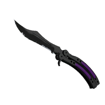 ★ StatTrak™ Butterfly Knife | Ultraviolet (Field-Tested)