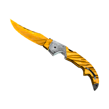 ★ StatTrak™ Falchion Knife | Tiger Tooth (Minimal Wear)