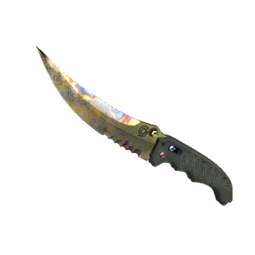 ★ StatTrak™ Flip Knife | Case Hardened (Minimal Wear)
