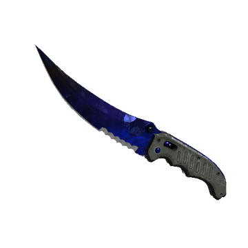 ★ StatTrak™ Flip Knife | Doppler (Minimal Wear)