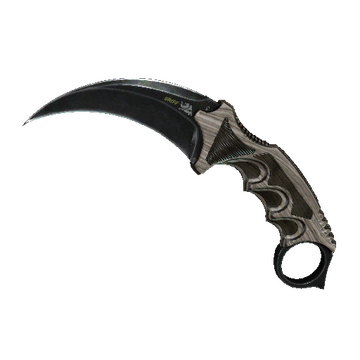★ StatTrak™ Karambit | Black Laminate (Field-Tested)