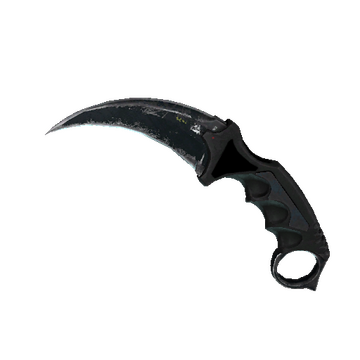 ★ StatTrak™ Karambit | Night (Battle-Scarred)