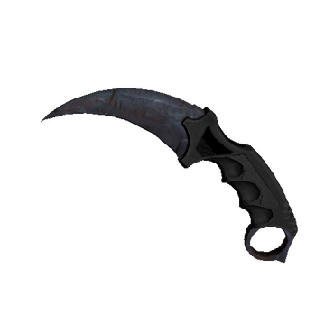 ★ StatTrak™ Karambit | Rust Coat (Well-Worn)