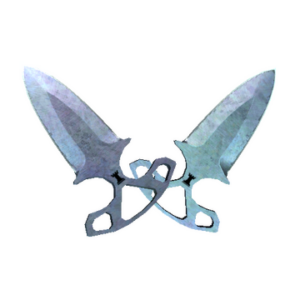 ★ StatTrak™ Shadow Daggers | Blue Steel