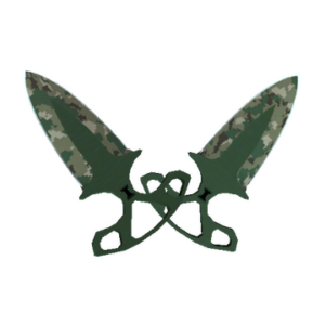 ★ StatTrak™ Shadow Daggers | Forest DDPAT (Factory New)
