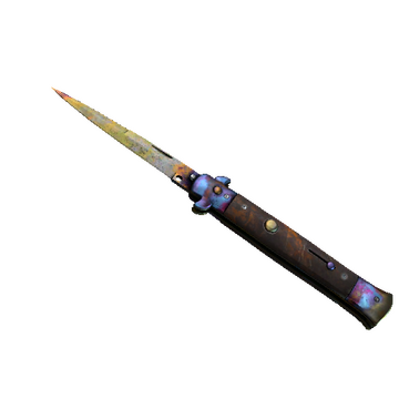 ★ StatTrak™ Stiletto Knife | Case Hardened (Field-Tested)