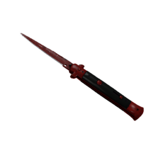 ★ StatTrak™ Stiletto Knife | Crimson Web