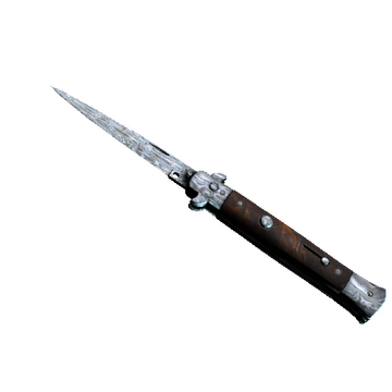 ★ StatTrak™ Stiletto Knife | Damascus Steel (Field-Tested)