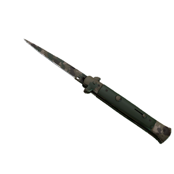 ★ StatTrak™ Stiletto Knife | Forest DDPAT