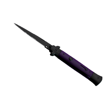 ★ StatTrak™ Stiletto Knife | Ultraviolet (Minimal Wear)