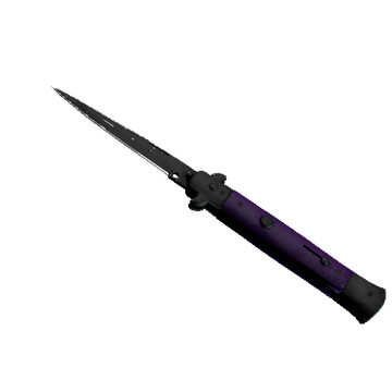 ★ StatTrak™ Stiletto Knife | Ultraviolet (Well-Worn)