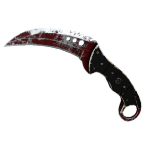 ★ StatTrak™ Talon Knife | Crimson Web (Battle-Scarred)