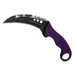 ★ StatTrak™ Talon Knife | Ultraviolet (Well-Worn)