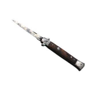 ★ Stiletto Knife | Stained (Field-Tested)